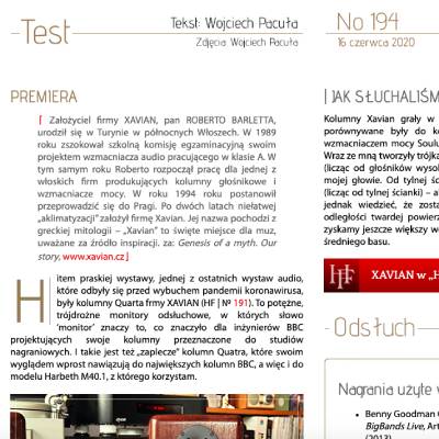 Xavian Corallo Esclusivo / High Fidelity (Polsko)