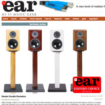 Xavian Corallo Esclusivo / the ear (UK)