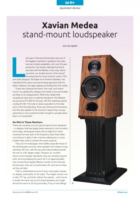 XAVIAN Medea / hi-fi+