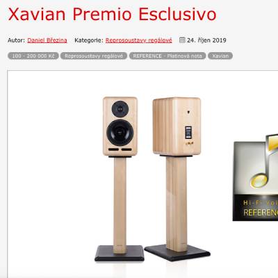 Xavian Premio Esclusivo / Hi-Fi Voice.com (Česká republika)