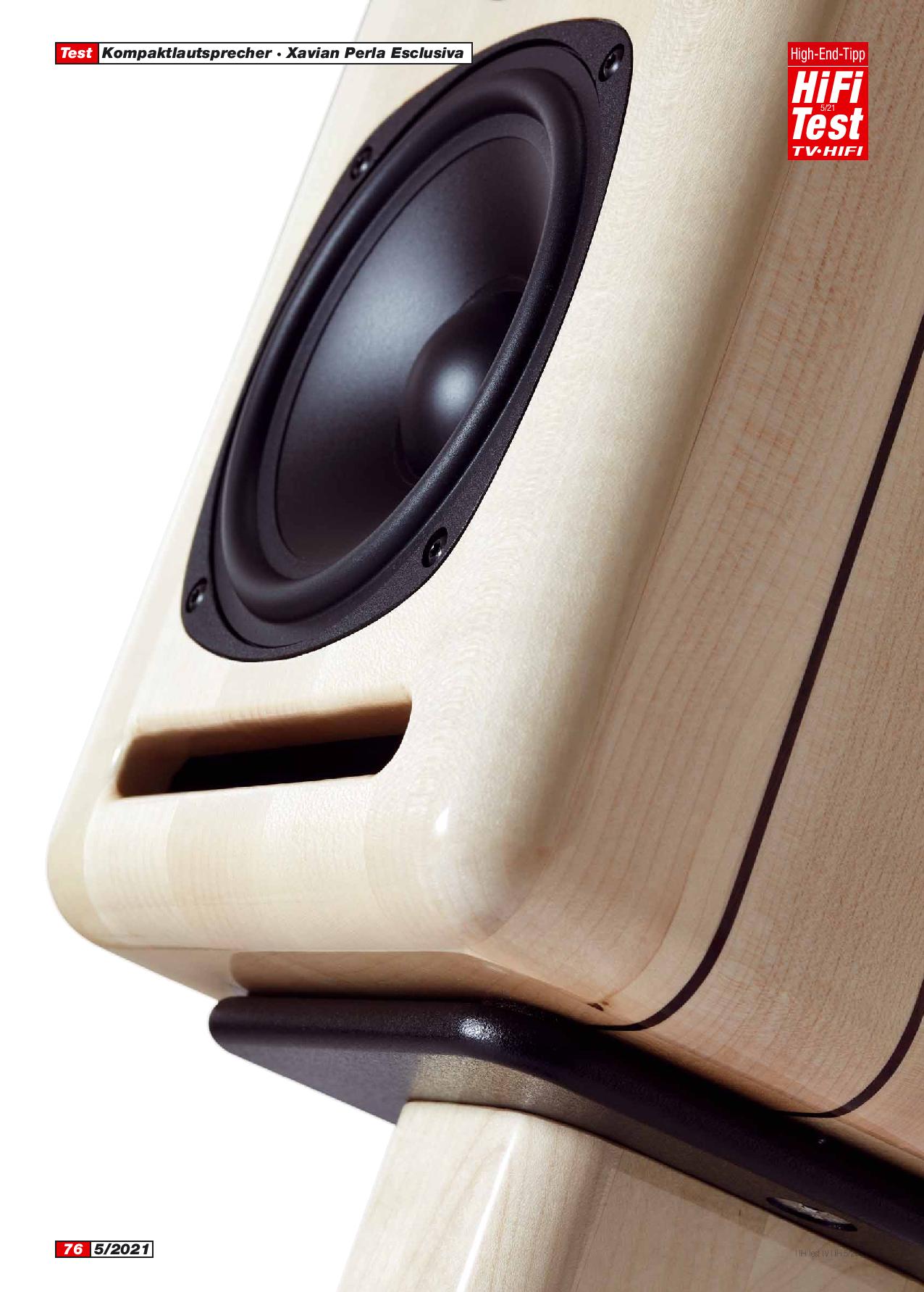 Xavian Perla Esclusiva / HiFi Test (DE)