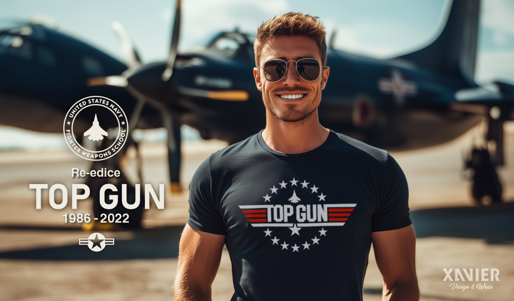 Top Gun Reedice triček a mikin - Banner