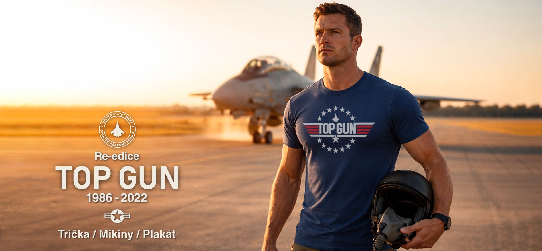 Top Gun Reedice triček a mikin - Banner  Desktop