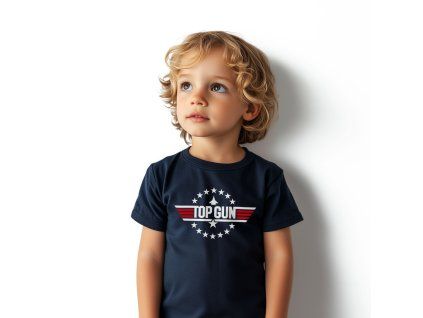 Top Gun dětské trčiko s potiskem Xavier