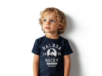 Detské tričko s potiskme Rocky balboa