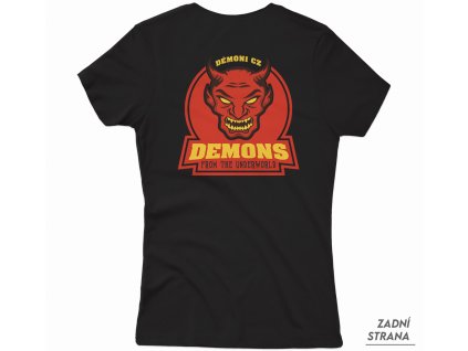 Dámské tričko Demoni ZADA