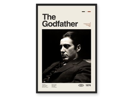 Godfather 2 "Kmotr" - Al Pacino "Michael Corleone"- plakát
