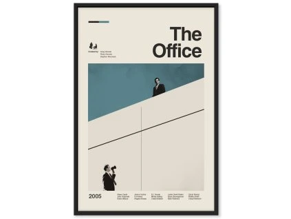 the office plakat kancl minimalisticky xavier