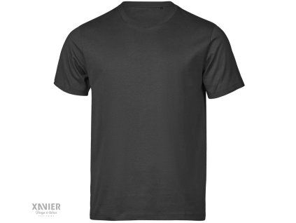 Tričko classic bascic bez potisku cerna