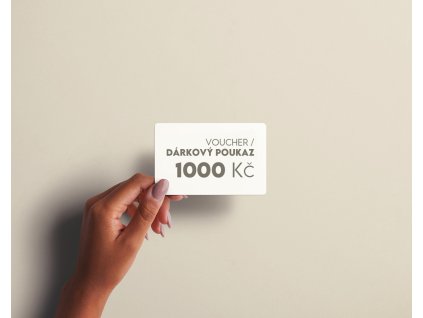 Voucher darkovy poukaz XAVIER 1000