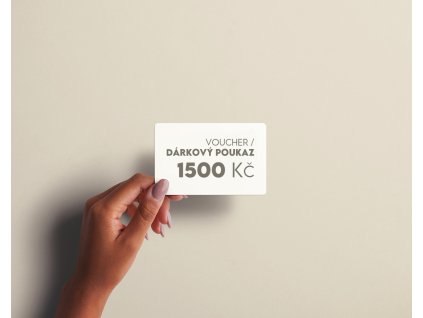Voucher darkovy poukaz XAVIER 1500