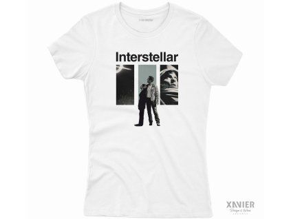 Dámské filmové tričko s potiskem Interstellar