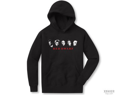 Red Dwarf Cervený trpaslík mikina kapuce Xavier