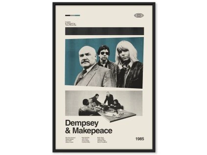 dempsey and makepeace plakat minimalisticky xavier