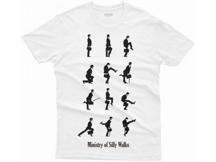 Pánské tričko Monty Python Ministry of Silly Walks originální design