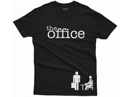 Pánské tričko s potiskem The Office - Kancl, black