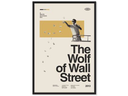 vlk z wall street plakát