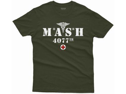 Pánské tričko MASH 4077 No.5 autorský design
