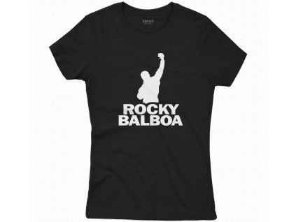 Dámské tričko s potiskem Rocky Balboa