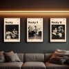 ROCKY minimalistický plakát 50x70 ikea rám obraz XAVIER