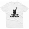 Pánské tričko Rocky Balboa s potiskem Bílá
