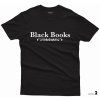 Pánské tričko Black Books s potiskem černá