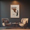 Minimacolumbo plakat zaramovany 50x70