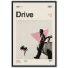 drive plakat ryan gosling minimalisticky xavier
