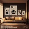black books plakat na zed knihovna
