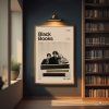 black books plakat na zed knihovna