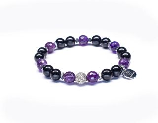 🟣 Dámský náramek - Afrodith ⚫