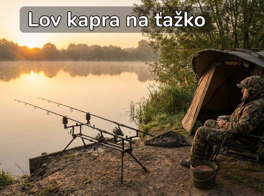 Lov kapra na ťažko