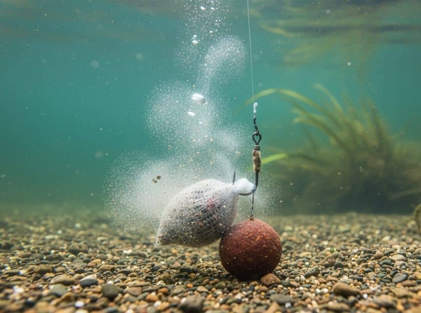 clanok-ako-pouzivat-pva-na-ryby-nadväzec-s-pva-sietkou-pod-vodou-na-lovnom-mieste-ako-sa-pva-material-rozpusta