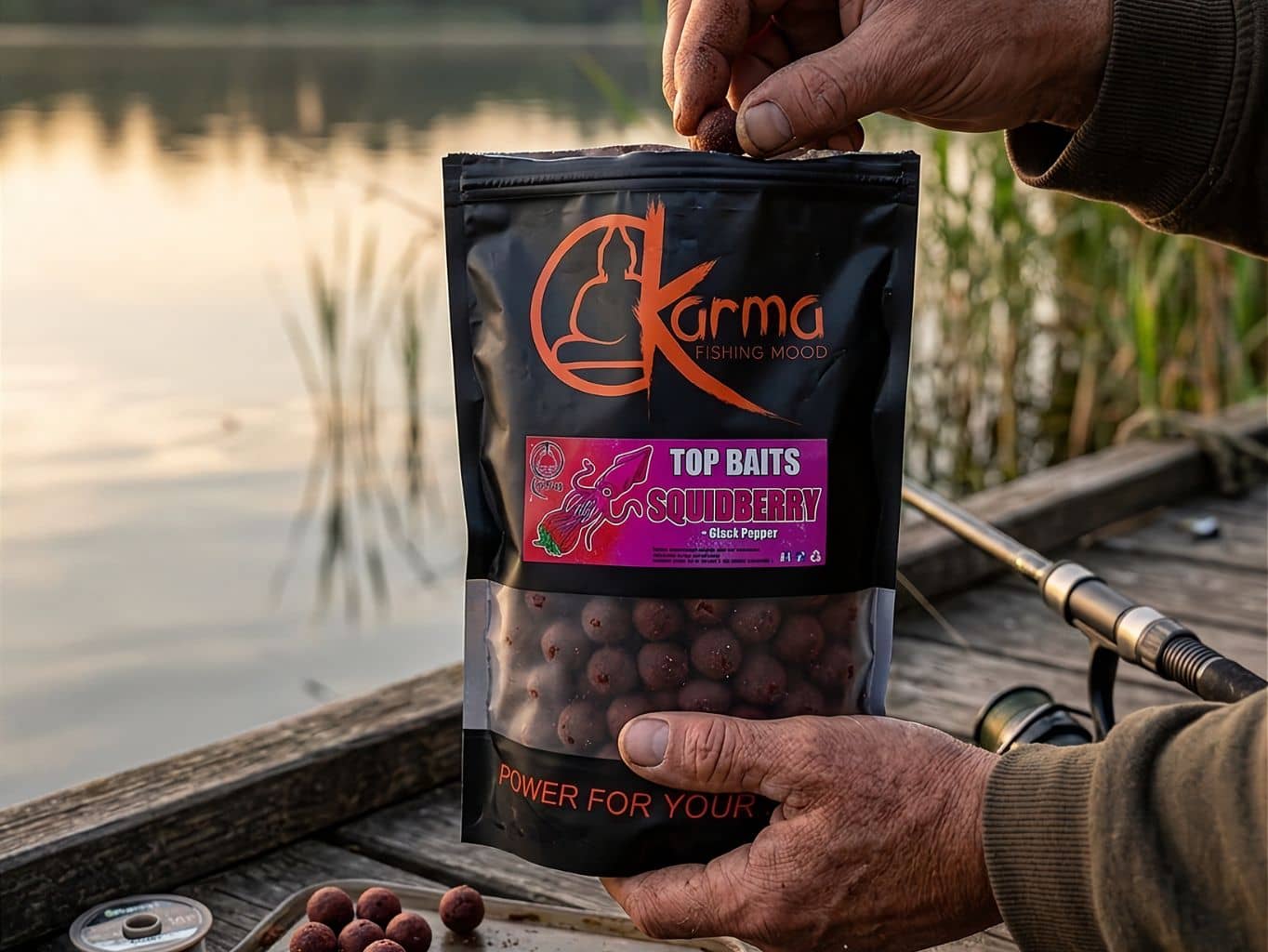 popis-boilies-v-dipe-karma-bait-squidberry-20mm-250g