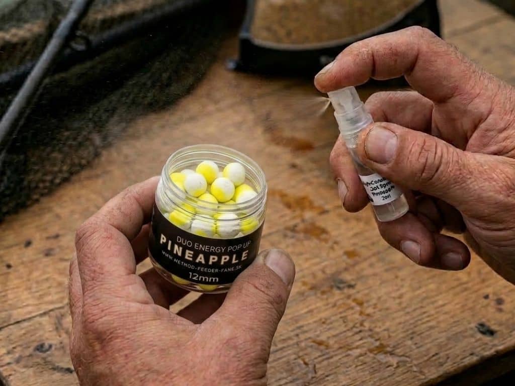 popis-plavajuce-boilies-method-feeder-fans-duo-energy-pop-up-ananas-12mm-20g-spray-2ml-2