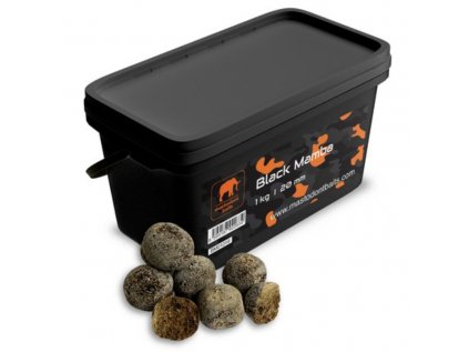 Mastodont Baits Boilies BLACK MAMBA 1 kg 20 mm