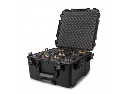 nanuk firearms 968 20up pistol case black open top