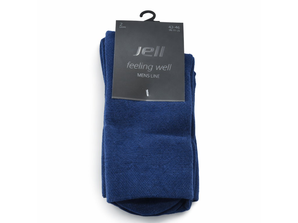 Pánské modré ponožky s tagem