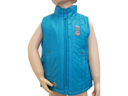 Dětská vesta modrá model B