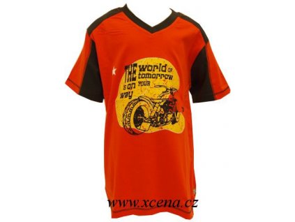 Chlapecké trička oranžové