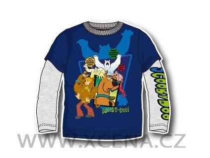 Scooby doo trička modré