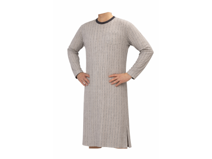 Pánský noční košile v šedé