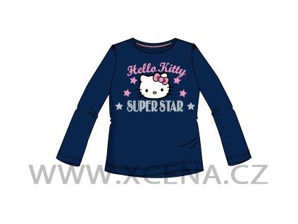 tričko Hello kitty tmavě modré