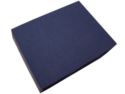 Prostěradla z bavlny 200/220 cm tmavě modré