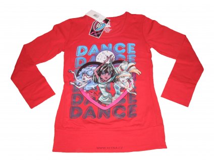 Monster High trička červené