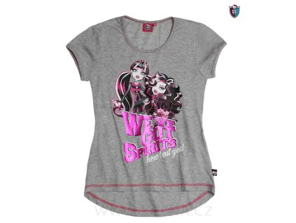 Monster High trika šedé