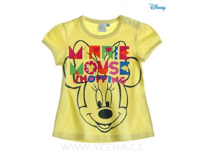 Minnie tričko žluté model A