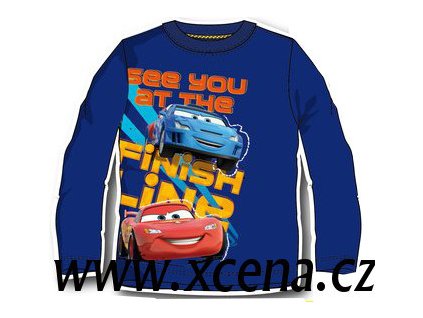 Tričko Cars modré model A