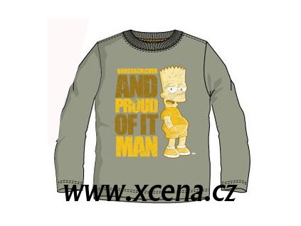 Bart Simpson triko khaky typ A