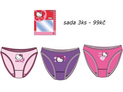 Hello Kitty kalhotky 3 kusy